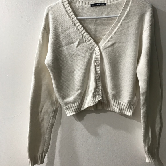Brandy Melville Sweaters - Billie cardigan white🤍